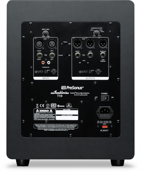 Presonus Temblor T10 Active Studio Subwoofer - Voss Musikk