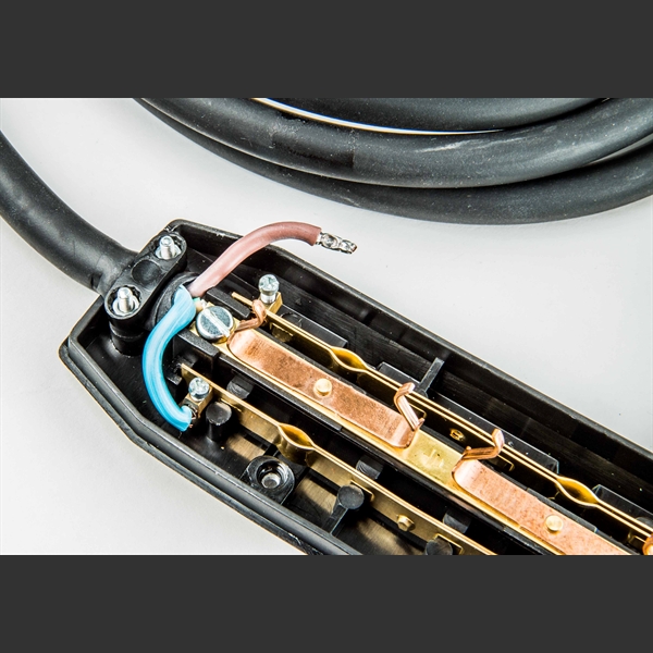 FS Strømkabel 5m 3x2,5mm m/3 veis forgrening - Voss Musikk