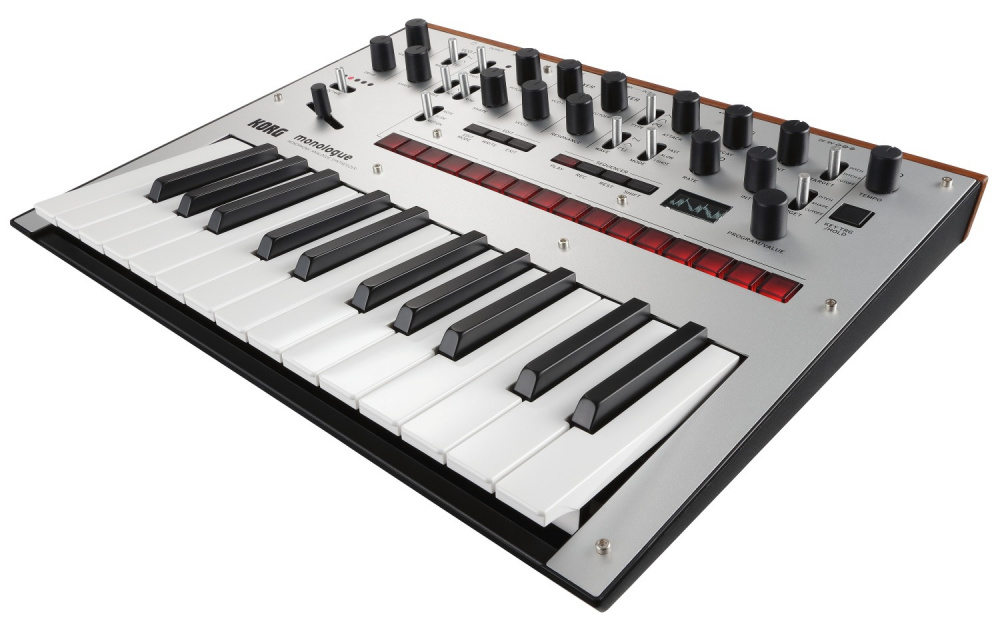 KORG Monologue Silver Analog Synthesizer Voss Musikk